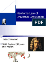 Newton's Law of Universal Gravitation (Physics)