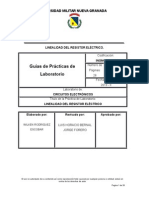 Linealidad Del Resistor