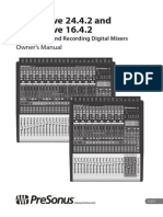 StudioLive2442-1642 OwnersManual EN3-2 PDF