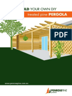 HOW To BUILD YOUR OWN DIY Treated Pine PERGOLA