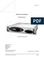 Pae Receiver Type t6r Maintenance Handbook