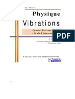 Physique Vibrations-Sommaire PDF