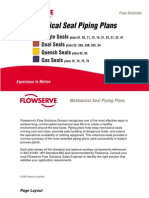 Mechanical Seal Piping Plans