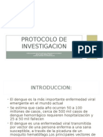 Protocolo de Investigacion - Dengue