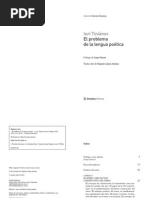 Tinianov, Iuri - El Problema de La Lengua Poética