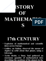 History of Mathematics