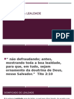 Benefícios Da Lealdade