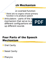 Speech Mechanism