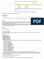 Use of BAPI - SHIPMENT - CREATE Concerning Shipping Statuses and Deadlines - ABAP Development - SCN Wiki