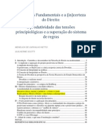 CARVALHO NETTO, Menelick SCOTTI, Guilherme. Os Direitos Fundamentais e A Incerteza Do Direito