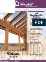 1.9E Microllam LVL Headers and Beams: Specifier'S Guide