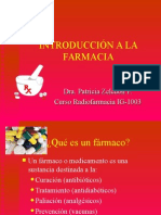 Introducción A La Farmacia