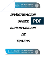 Investigacion Sobre Superposicion de Trazos y Entrecruzamientos