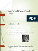 La Gran Depresión de 1929