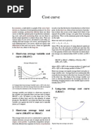 Cost Curve