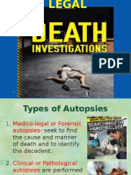 Medico-Legal Investigation of Death