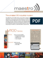 M100 3G Modem Datasheet