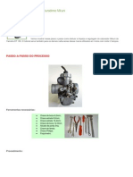 Limpeza e Regulagem Dos Carburadores Mikuni