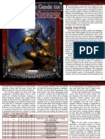 Pathfinder Compatible - The Genius Guide To - The War Master