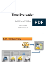 Time Evaluation Additional Slides - HR310 Final