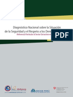 Diagnóstico Nacional Sobre La Situación de La Seguridad y Respeto A Los DDHH