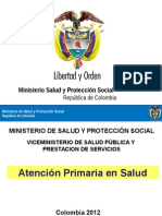 Presentación Atención Primaria en Salud