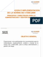 PRESENTACION ISO 31000 2009 20horas