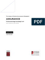 CA Assurance Manual