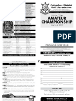 2010 CDGA Amateur Application