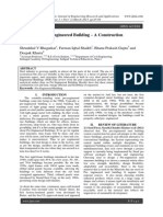 A Study On Pre-Engineered Building - A Construction Technique