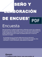 Elaboracion Encuesta