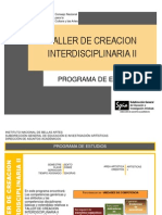 Taller de Interdisciplinaria 