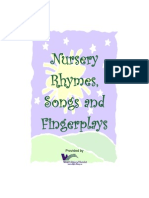 Nursery Rhymes, Songs and Fingerplays For Children in English PDF