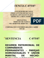 Diapositiva de Sentencia C-075