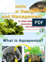 Aquaponic System Design and Management