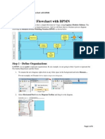 5 Steps To Draw Flowchart With BPMN: Step 1 - Define Organizations