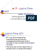 Just-in-Time and Lean Systems: Operations Management R. Dan Reid & Nada R. Sander