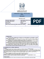 Programa Literatura Clásica Grecolatina - Electiva