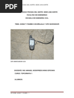 INFORME 7 Topografía