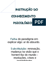 (Slides I) Objeto de Estudo Da Psicologia