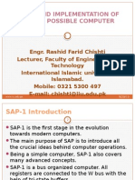 Design and Implementation of Simple As Possible Computer (SAP-1)