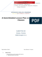 Lesson Plan Semi Detailed