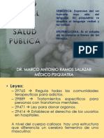 1.salud Mental y Salud Publica Dr. Ramos