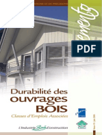 Durabilité Des Ouvrages Bois - Classes D'emplois - FIBC