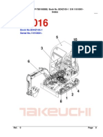 Parts Manual Tb016 Bd4z105-1 TNV