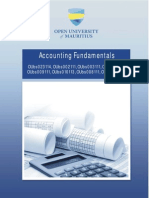 Accounting Fundamentals Booklet