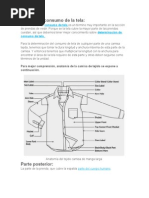 Cálculo de Consumo de La Tela