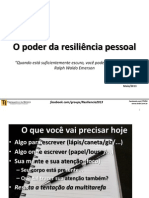 Resiliência Pessoal