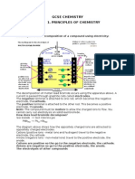 1.principles of Chemistry, E. Electrolysis