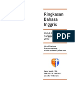 Ringkasan Bahasa Inggris: Comment, Background, Dan Past - Future Tense